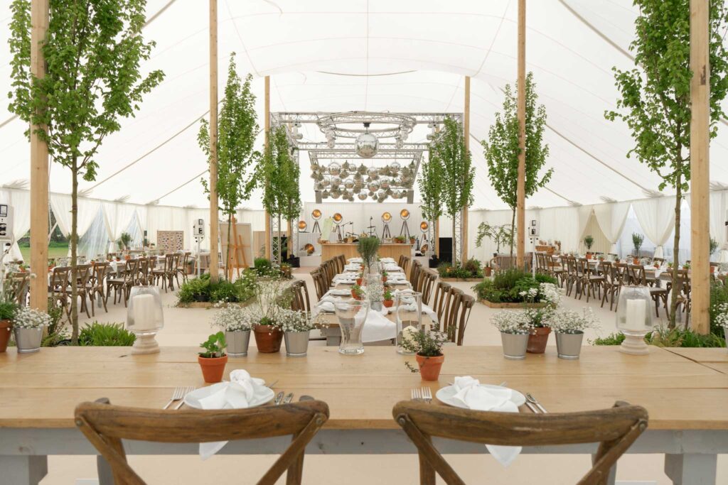 LUX Technical Private Wedding Marquee Wide TEMP