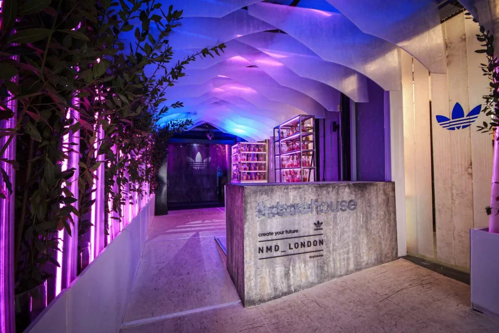 LUX Technical Adidas Future House 2016 Creative Entrance Lighting
